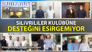 Silivrililer kulübüne desteğini esirgemiyor