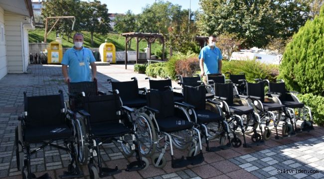 15 Hastaya tekerlekli sandalye desteği 