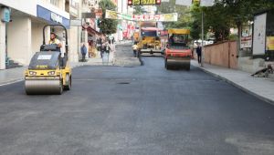 Hacı pervane caddesi baştan sona yenilendi