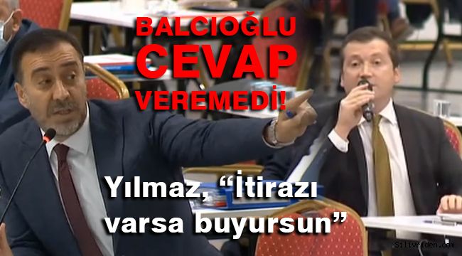 Balcıoğlu cevap veremedi!