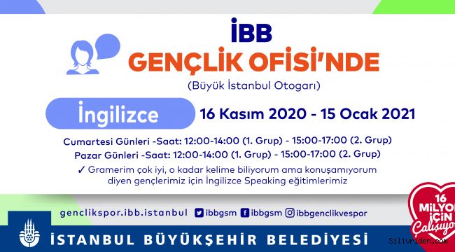 İBB gençlik ofislerinde yeni dönem eğitimleri başlıyor