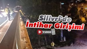 Silivri'de intihar girişimi