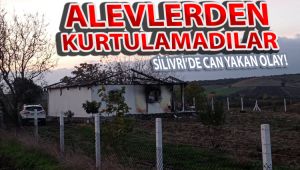 Silivri'de yangın 2 çocuk hayatını kaybetti