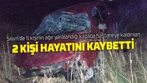 2 kişi hastanede hayatını kaybetti