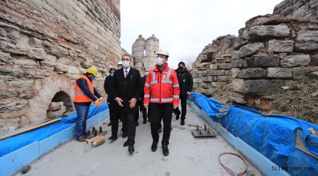 İmamoğlu yedikule surları önünde konuştu: “25 yıldır hiçbir dokunuşta bulunulmamış”