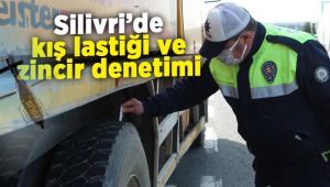 Silivri'de kış lastiği ve zincir denetimi