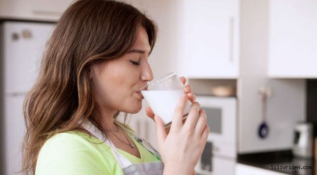 Bayram kilolarına süt içerek veda edin