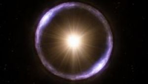 Dünya’dan 9 milyar ışık yılı uzaklıktaki Einstein halkası görüntülendi