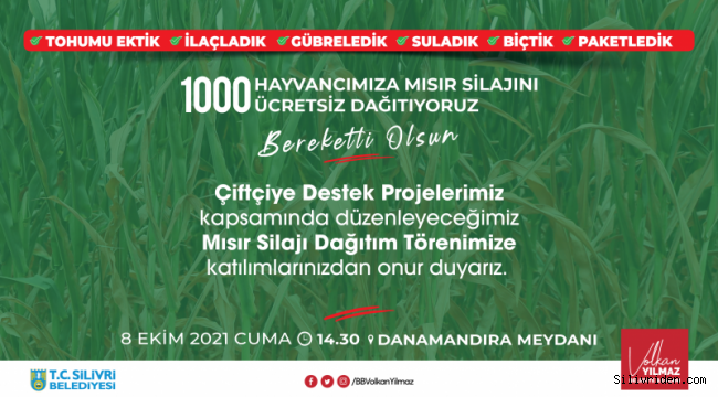 Silivri Belediyesinden üretime bir ilk daha 