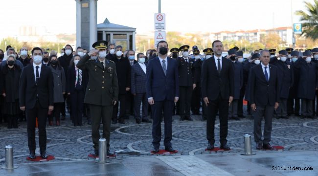 Atatürk, törenle anıldı