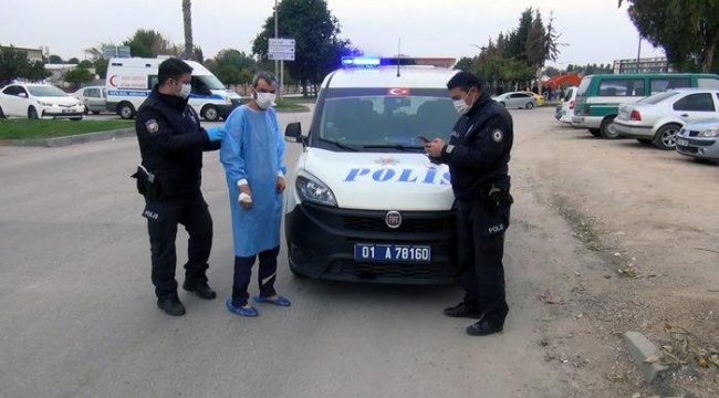 Bıçaklanan kişi tedavi gördüğü hastaneden hasta önlüğüyle kaçtı