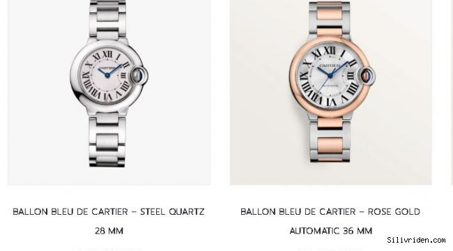 Cartier Ballon Bleu Serisi