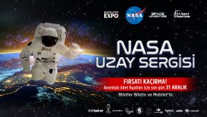 NASA Uzay Sergisi’ne yoğun ilgi