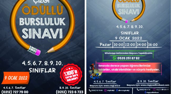 Ortaokul ve Lise öğrencileri... Bu haberi mutlaka okyun!