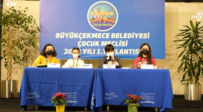 Büyükçekmece Belediyesi Çocuk Meclisi 2022’nin ilk toplantısını gerçekleştirdi