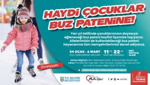 Buz pateni tatil boyunca ücretsiz olacak!