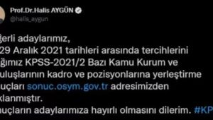 KPSS yerleştirme sonuçları açıklandı