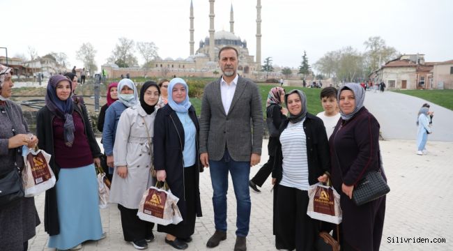 Edirne'ye oruç açmaya gittiler