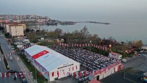 Protokol iftarına yoğun katılım