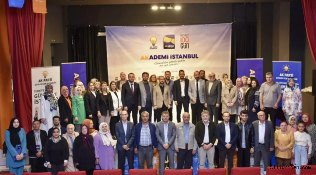 AK Parti Silivri 'Akademi İstanbul'u tamamladı