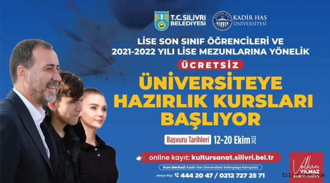 Başkan Yılmaz: Üniversiteye hazırlık için ücretsiz kurslarımız başlıyor 