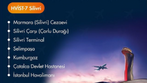 İstanbul Havalimanı’na Silivri’den seferler başladı