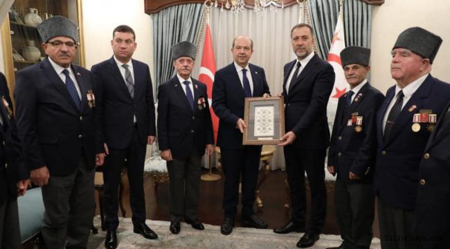 KKTC Cumhurbaşkanı Ersin Tatar Silivri heyetini ağırladı