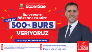 Silivrili öğrencilere 500 TL burs