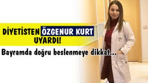 Özgenur Kurt uyardı! Bayramda doğru beslenmeye dikkat... 