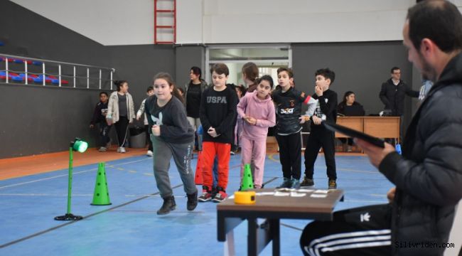 Silivri'nin en başarılı sportif yetenek taraması gerçekleştirildi 