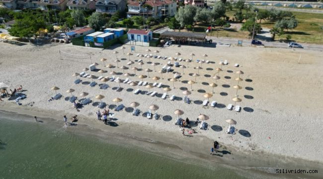 Silivri'nin plajları yaz sezonuna hazır!