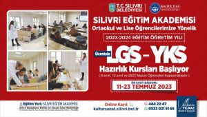 Silivri eğitim akademisi LGS-YKS kursu başlıyor 