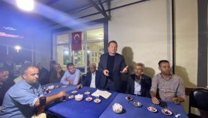 Bora Balcıoğlu Danamandıra'da vatandaşlarla buluştu
