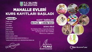 Silivri Belediyesi mahalle evleri kurs kayıtları başladı