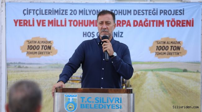 Yılmaz: İstanbul'un en büyük çiftçisi Silivri Belediyesidir