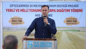Yılmaz: İstanbul'un en büyük çiftçisi Silivri Belediyesidir