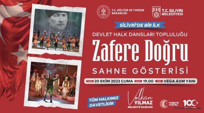 Devlet Halk Dansları topluluğu Silivri'ye geliyor