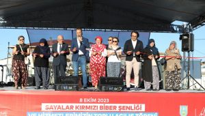 Sayarlar'da biber şenliği 