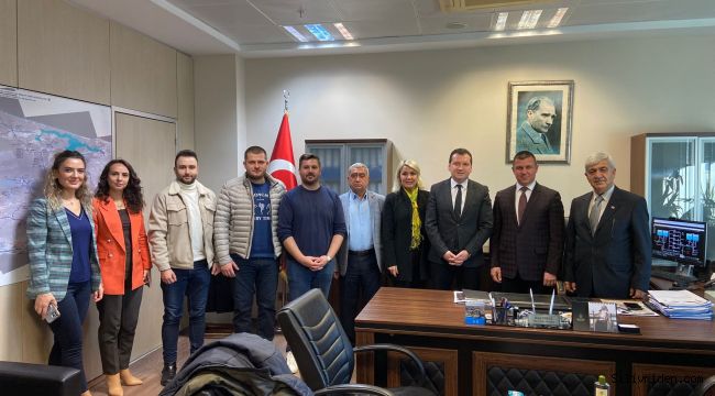 Balcıoğlu ve Kömür kurumları ziyaret etti