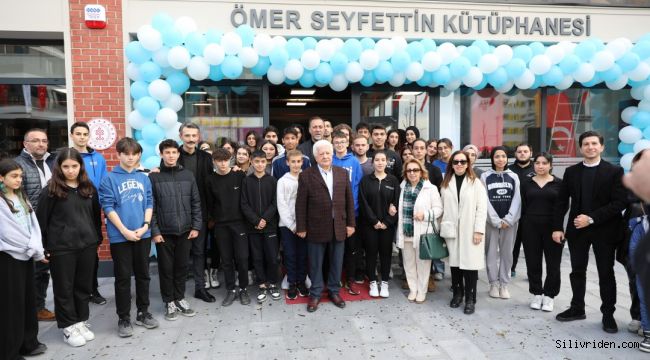 Ömer Seyfettin Kütüphanesi açıldı