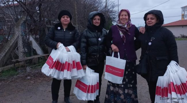 MHP'li kadınlar mahalle ziyaretlerini sürdürüyor