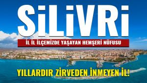 Silivri'de hangi ilden kaç kişi yaşıyor?