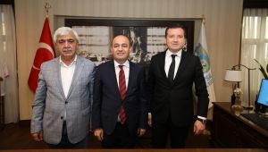 Balcıoğlu, siyasi misafirlerini ağırladı