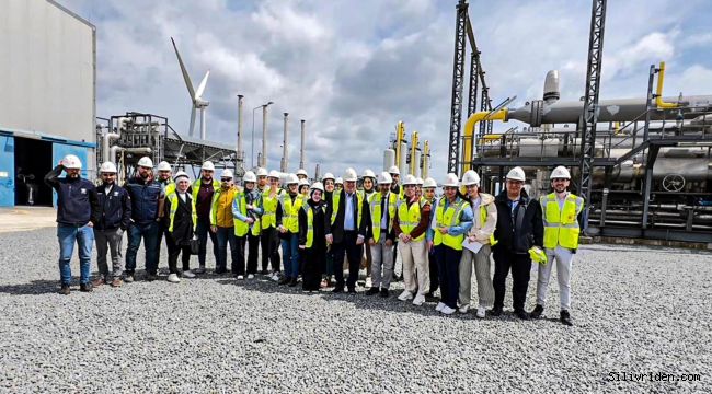 Kocaeli Üniversitesi Öğrencilerinden BOTAŞ Silivri'ye teknik gezi