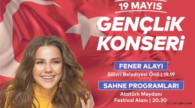 Silivri'de 19 Mayıs Coşkusu: Merve Özbey Konseri ve Fener Alayı