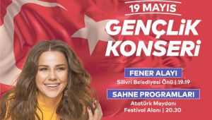 Silivri'de 19 Mayıs Coşkusu: Merve Özbey Konseri ve Fener Alayı