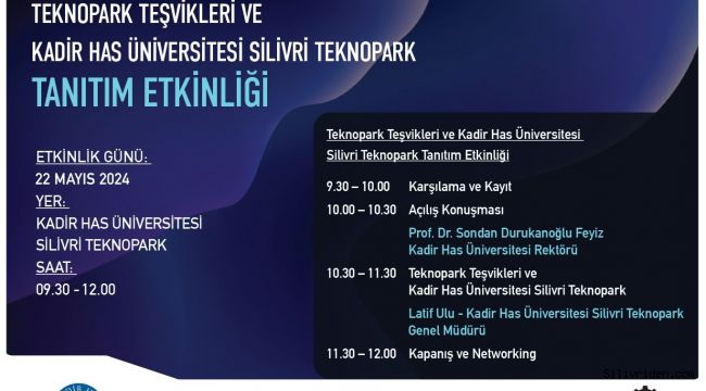 Silivri Teknopark tanıtım etkinliği