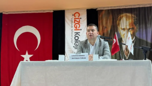 Kaymakam Tolga Toğan öğrencilerin sorularını yanıtladı