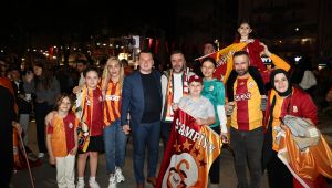 Silivri’de Galatasaray’ın 25. Şampiyonluğu coşkuyla kutlandı