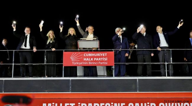 Silivri'de 'Millet iradesine sahip çıkıyor' mitingi